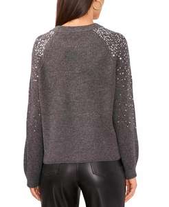 Maglione donna con paillettes a maniche Raglan | Vince Camuto - Product Image 2