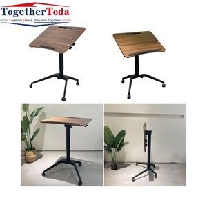 Mesa de Trabajo Ergonómica Multifuncional con Soporte Inclinable Ajustable, Mesa de Conferencia para Reuniones o Dibujo Artístico - Product Image 4