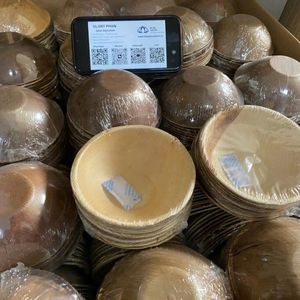 OFERTA LIMITADA: Tazón de Hoja de Palma 2026, Vajilla Ecológica Desechable para Servir Ensaladas y Buffet, Resistente y Fácil de Limpiar - Product Image 4