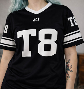 Conjunto de Uniforme de Fútbol Americano Personalizado en Blanco y Negro, Transpirable, Antibacterial, de Secado Rápido, Unisex, Nueva Llegada 2026 - Product Image 3