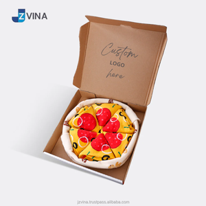 Calcetines de Pizza Personalizados para Hombre, Transpirables, con Estampado Digital, en Caja de Regalo, Novedad, de Algodón, Diseño de Comida, Marca Privada, Creativos - Product Image 3