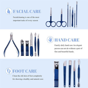 Compact <b>Nail</b> <b>Tools</b> Set Manicure Pedicure Kit For Home Premium <b>Nail</b> Grooming Kit Manicure Pedicure <b>Tools</b> Set - Product Image 2