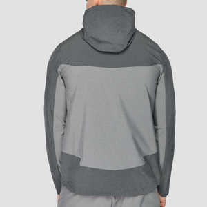 Men's Lightweight <b>Waterproof</b> Windbreaker <b>Jacket</b> Custom Logo Outdoor Sport Hooded Windproof Running Training Coat Activewear - Product Image 4