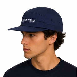Unisex Mesh Camp <b>Hat</b> Premium Breathable Unisex Adjustable Navy Cotton Casual Stylish Lightweight Comfortable Everyday Wear - Product Image 3