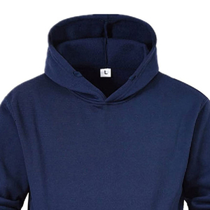 Men's Vintage Two-Piece Hoodie Jogger Set Winter Sports Wholesale 100% Cotton Custom Logo Solid Pattern Blank Pullover - Product Image 5