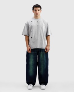 Camiseta Oversize Unisex de Hombre y Mujer con Hombros Caídos, Manga Corta, Ajuste Holgado Casual, Estilo Urbano - Product Image 2