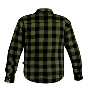 Camicia da uomo in flanella <span class=keywords><strong>a</strong></span> quadri blu e nera, <span class=keywords><strong>a</strong></span> maniche lunghe, con bottoni, casual, per l'autunno, 100% cotone, <span class=keywords><strong>a</strong></span> maniche lunghe, fantasia <span class=keywords><strong>a</strong></span> quadretti - Product Image 4
