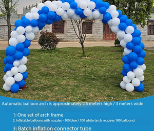 Nuova Tendenza: Arco Gonfiabile Automatico per Matrimoni, Feste e Banchetti, Decorazione di Sfondo, Colonna d'Aria Gonfiabile - Product Image 5