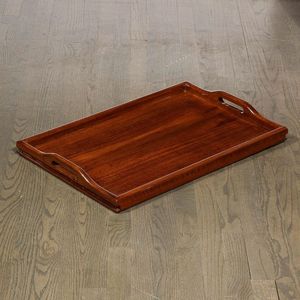 Plateau rond en bois d'acacia fait main, idéal pour servir fromages et fruits secs – Nouveauté très prisée - Product Image 3