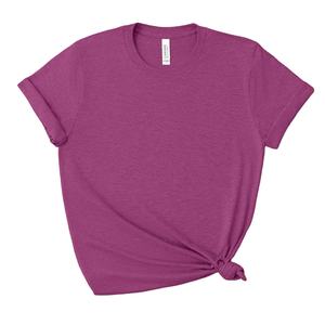 Camiseta Unisex de Mezcla Triple Personaliza Tu Propio Diseño Camisetas Personaliza Tu Propio Diseño Camiseta - Product Image 1