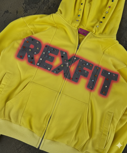 Nouveaux sweats à capuche zippés personnalisés avec strass, couleur unie, vente en gros, streetwear, fabricant de premier plan, impression DTG, sweats à capuche zippés à épaules tombantes - Product Image 5