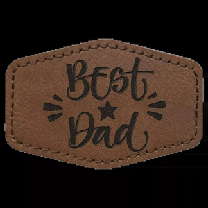 Patch en cuir véritable de qualité supérieure, gravure de logo personnalisée, matériau durable pour vêtements, casquettes, sacs à dos et usage promotionnel - Product Image 3