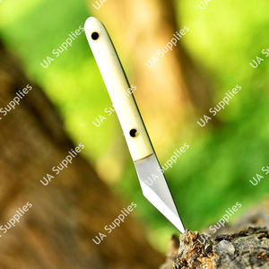 Cuchillo de Acero Inoxidable de Hoja Fija EDC, Cuchillo Utilitario con Funda, Cuchillo de Camping de Espiga Completa, OEM, Multiusos, Afilado, Ergonómico, para Bricolaje - Product Image 4