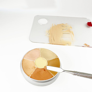 High Quality Cosmetic Spatula German Stainless Steel Single End Polished Finish Makeup Tools A+ Grade - Product Image 5
