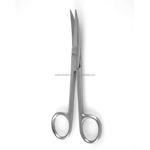 Tijeras Quirúrgicas Curvas de Alta Calidad de 5.5 Pulgadas con Punta Afilada, Juego de Instrumentos Médicos de Acero Inoxidable, OEM ODM Medivolve - Product Image 2