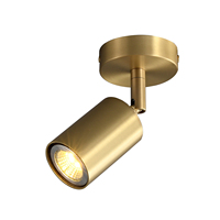 MEEROSEE Éclairage moderne clouant les luminaires de plafond en or Luminaire de cuisine en laiton simple pour chambre à coucher 400K3302-1