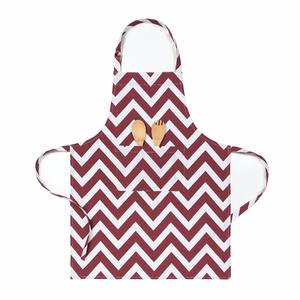 Tablier à bavette réglable sans manches 100% coton Linge de cuisine imprimé avec logo personnalisé pour chef Maison Restaurants Hôtels Caractéristique durable - Product Image 3