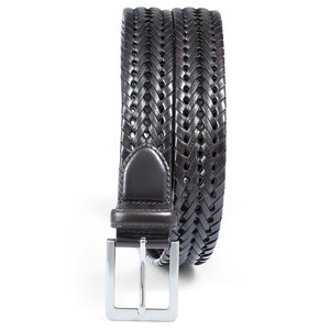 Ceintures en cuir classiques avec boucle de sécurité, ajustement de la taille, matériau durable, finition lisse, options de vente en gros personnalisées - Product Image 4