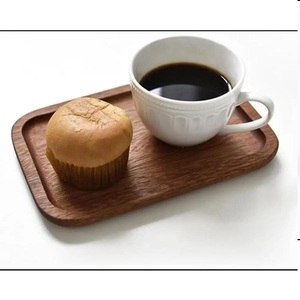 Bandeja Rectangular de Madera Ecológica para Bebidas con Diseño Moderno y Patrón Escénico, Función Móvil para Catering y Suministros de Cocina - Product Image 3