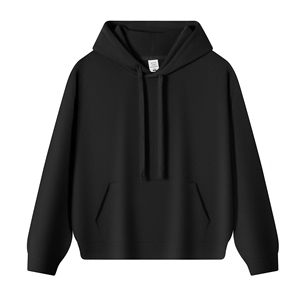 Sudadera con Capucha de Felpa 100% Algodón de Color Sólido Estilo Americano para Otoño/Invierno, Marca de Moda con Impresión Digital, Colores Personalizados OEM - Product Image 3