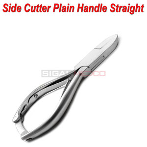 Side Cutters Plain Handle Straight Professional Chiropody Ingrown <b>Toe</b> Nail Side Cutter Straight Side Podiatry Instruments - Product Image 5