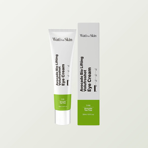 ครีมบำรุงใต้ตาจากเกาหลีสำหรับอาการบวมและรอยคล้ำใต้ตา Whatiforskin Avocado Bio-Lifting Volume Pro Shot Eye Cream - Product Image 1