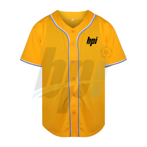 Jersey de Béisbol Hecho con el Mejor Material, Jersey de Béisbol Personalizado en Color, Jersey de Béisbol de Alta Calidad - Product Image 2