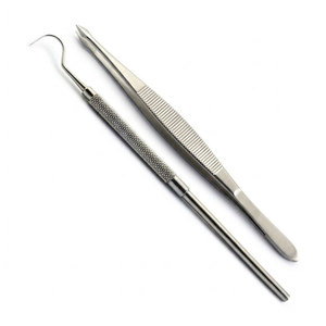 2Pcs Stainless Steel <b>Blackhead</b> <b>Extractor</b> Acne Remover Pimple Blemish <b>Tool</b> Set Double Ended Facial Skin Care Extraction - Product Image 1