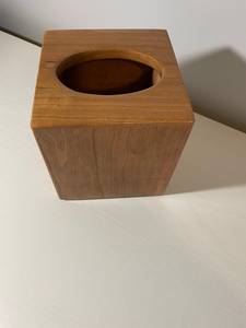 Tabletop Wooden Tissue Box Holder Napkin Storage Rack Restaurant Desktop <b>Paper</b> Organizer Home Decoration Case <b>Kitchen</b> Bathroom - Product Image 2