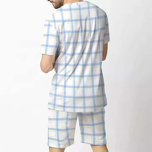 31 Conjuntos de Ropa para Hombre, Nueva Tendencia al por Mayor, Traje de Verano de Algodón, Camiseta Deportiva de Manga Corta y Pantalones Cortos, Talla Grande - Product Image 4