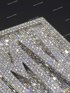 จี้เพชรโมอิสซาไนต์แบบกำหนดเอง ประดับเพชรเต็มตัว เงินแท้ 925 เครื่องประดับฮิปฮอปสุดหรู สำหรับผู้ชายและผู้หญิง - Product Image 2