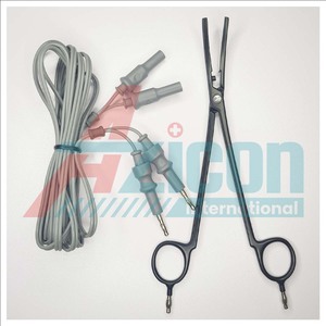 Pinzas Bipolares Premium Antiadherentes para Sellado de Arterias con Cable Reutilizable de Acero Inoxidable Autoclavable - Product Image 3