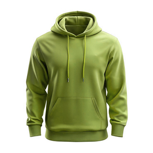 Sudadera con Capucha Morada para Hombre, Corte Regular, Tejido de Algodón, Informal, Color Sólido, Diseño con Bolsillos, Ropa de Otoño con OEM 2026 - Product Image 4
