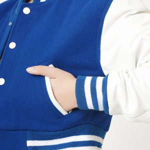 Veste universitaire personnalisée pour femmes avec broderie en dentelle, tissu en laine/viscose, service OEM - Product Image 6