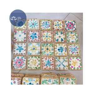 Bandeja de Servicio de Ratán Ecológica y Duradera, Hecha a Mano, de Calidad Comercial, Marca BLUE LOTUS, Bandeja Decorativa de Alta Calidad para Comida y Bebidas - Product Image 1