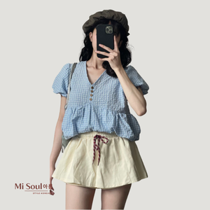 Women Plus Size Skirt Set Cotton A <b>Line</b> Design Breathable Casual Summer Skirts OEM Custom Label - Product Image 2