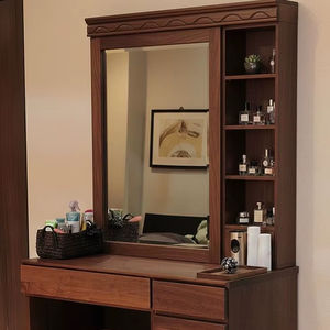 Tocador con espejo de pie, espejo de suelo tridimensional para uso doméstico, espejo irregular personalizable - Product Image 1