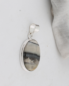 Colgante de Jaspe Natural en Plata de Ley 925, Colgante de Piedra Preciosa de Jaspe Multicolor al por Mayor, Joyería de Plata Hecha a Mano, Estilo Boho - Product Image 5