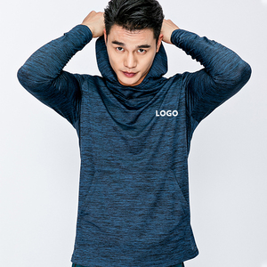 Camiseta Deportiva de Poliéster Ajustada Personalizada para Gimnasio, Camisetas de Secado Rápido con Estampado de Alta Calidad para Hombre, Sudaderas con Capucha - Product Image 6