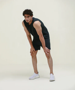 Logo personnalisé Muscle Fit débardeurs 100% coton séchage rapide et respirant sans manches vêtements de sport Fitness hauts d'entraînement - Product Image 3