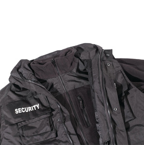 Chaqueta de trabajo de seguridad de poliéster de alta visibilidad para hombre, chaqueta reflectante de seguridad de alta visibilidad para hombre con cinta reflectante - Product Image 4