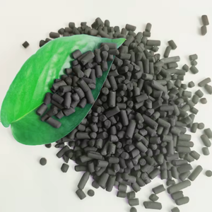 เม็ดถ่านกัมมันต์ขนาด 3 มม. 4 มม. CTC 60 70 80 90 สำหรับการกรองอากาศ ความหนาแน่นรวม CTC 70 ถ่านกัมมันต์แบบคอลัมน์จากเปลือกมะพร้าว - Product Image 2