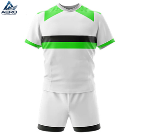 Uniforme de Rugby de Verano de Manga Corta, Nuevo Estilo, Alta Calidad, Duradero, Unisex, Personalizado con Sublimación, Transpirable y de Secado Rápido - Product Image 2