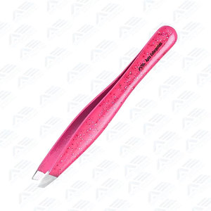 Custom Various Color Grip Stainless Steel Eyebrow Tweezers <b>Beauty</b> <b>Equipments</b> Tools High Quality Stainless Steel Tweezers - Product Image 5
