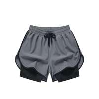 Shorts de sport pour homme, personnalisés, simples, pour l'entraînement, la course à pied, la remise en forme, avec poches latérales, séchage rapide, respirants