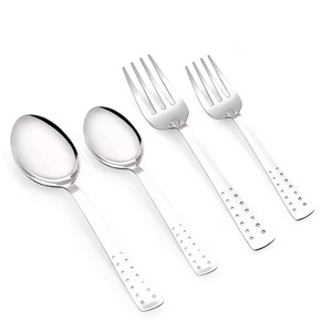Juego de Cubiertos de Acero Inoxidable de Alta Calidad al por Mayor, Diseño Real, Cubertería de la India a un Precio Razonable para Uso en Comidas - Product Image 6