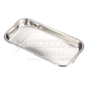 Bandeja de acero inoxidable para instrumental médico, herramientas de tatuaje, bandeja dental, bandeja quirúrgica de la marca Medzora Surgical - Product Image 6