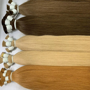 Haute qualité 100% vierge non traitée Remy Extension de cheveux naturel noir vietnamien cheveux humains disponibles en longueurs 15cm 100cm - Product Image 1