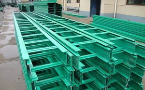 All-Weather Fiberglass Ventilated/Perforated Trough Cable Tray Hot-Dip Galvanized Surface for Industrial Construction Outdoor - Product Image 3