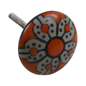 Perillas de Porcelana de Diseño para Muebles de Interior, Perillas Decorativas con Acabado Pintado y de Colores - Product Image 5